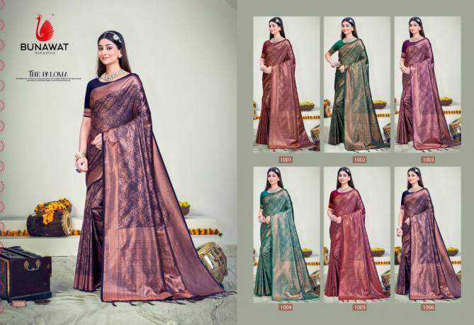 Rajwadi Vol 08 By Bunawat Wedding Wear Banarasi Silk Sarees Wholesale Price In Surat
